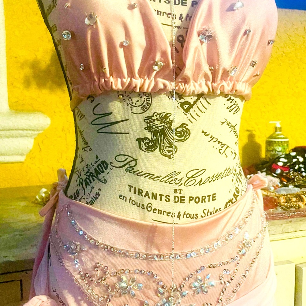 Esther brand, two pieces bathing suit.